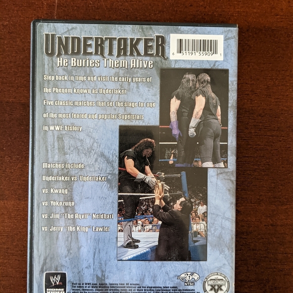 WWE - Undertaker: He Buries Them Alive (DVD, 2003) - Picture 2 of 4